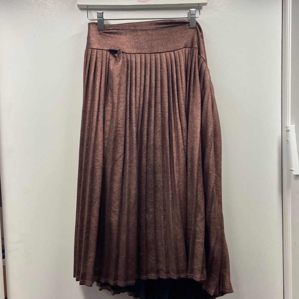 Jamie Pleated Midi Skirt